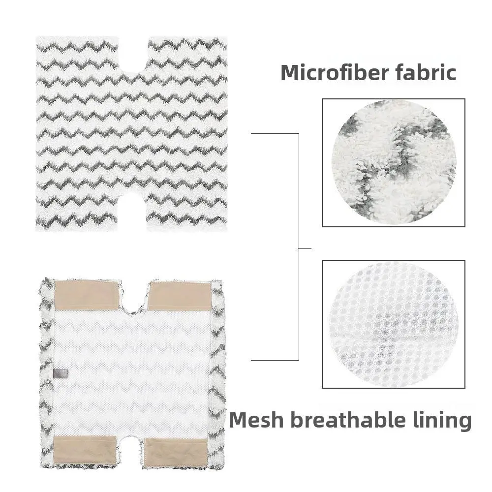 Washable and Reusable Microfiber Mop Pads With Touch Free Dirt Grip Replacement for Shark Vacuum Cleaner.jpg